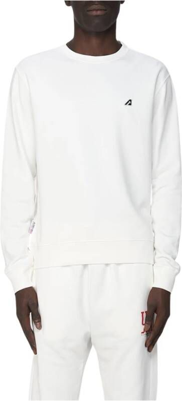 Autry Trainingsshirt Hoogwaardige stof Wit Heren