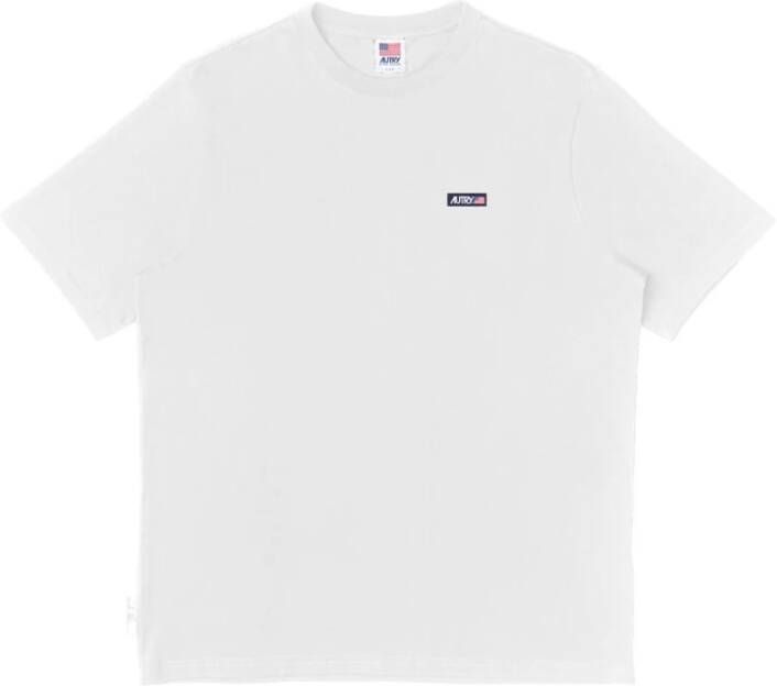 Autry Klassieke Witte T-Shirt Icon voor Mannen White Heren