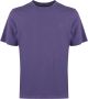 Autry Vintage Katoenen T-shirt in Paars Purple Heren - Thumbnail 1
