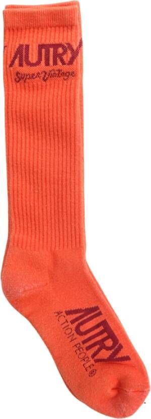 Autry Vintage Step-Up Sokken Oranje Unisex