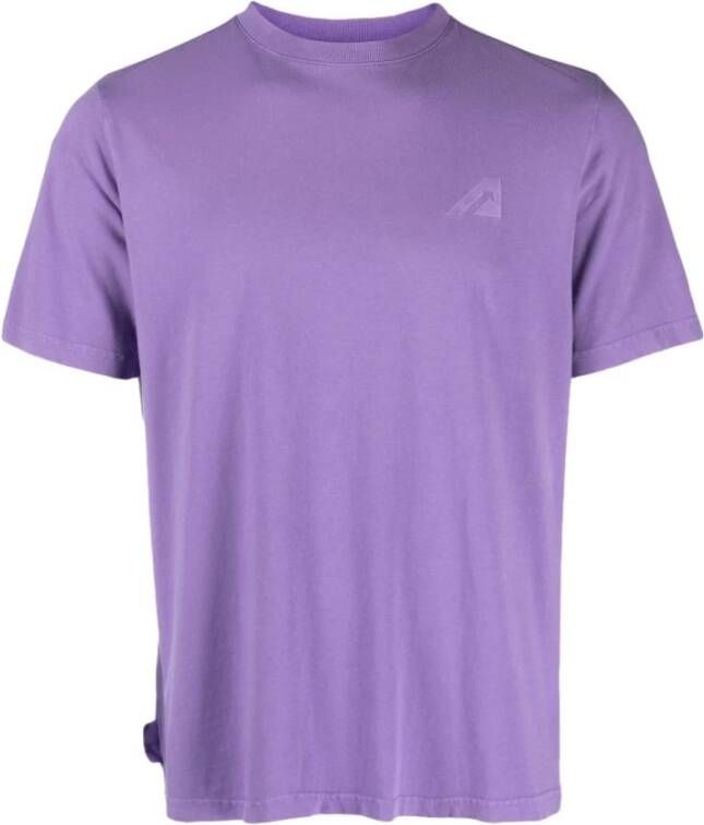 Autry Vintage T-shirt Purple Heren