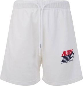 Autry Witte katoen Bermuda shorts Wit Heren