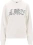 Autry Witte Crew Neck Sweatshirt met Contrasterend Logo White Dames - Thumbnail 1