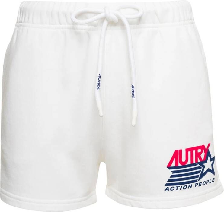 Autry Witte Korte Shorts White Dames