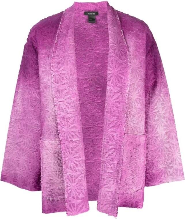 Avant Toi Cardigans Paars Dames