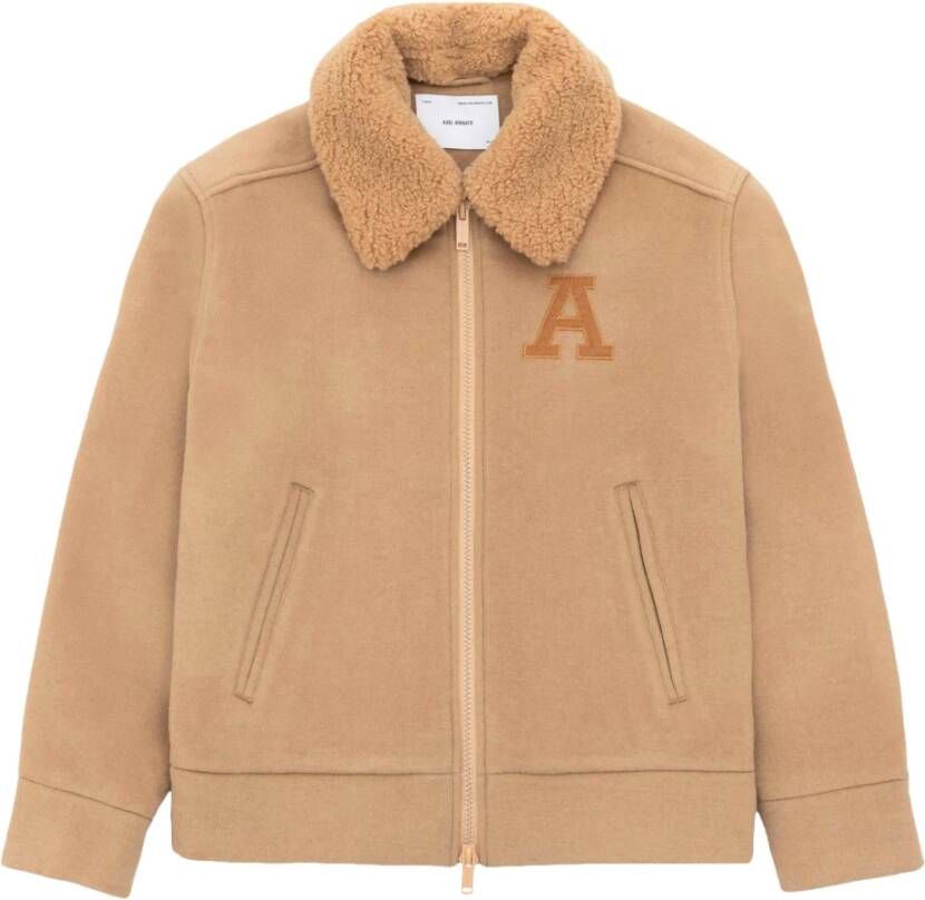 Axel Arigato Bomber Jackets Beige Heren