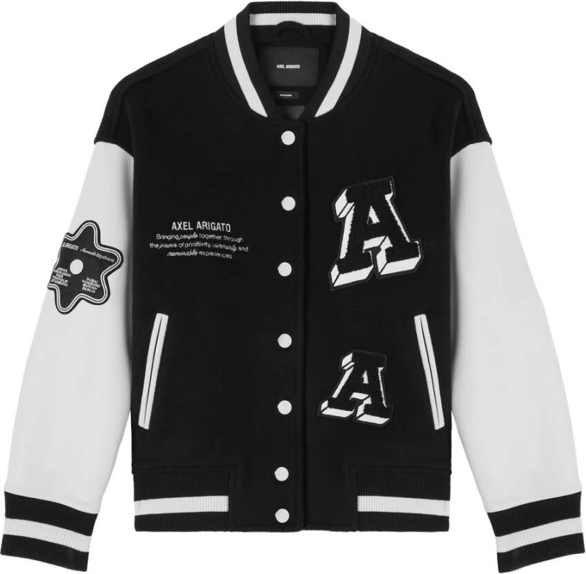 Axel Arigato Illusie varsity jas Zwart Dames