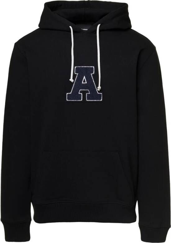 Axel Arigato Comfortabele Zwarte Hoodie Zwart Heren