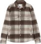Axel Arigato "Geruite Wollen Overshirt" Beige Heren - Thumbnail 1