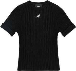 Axel Arigato Honour Knit T-shirt Zwart Dames