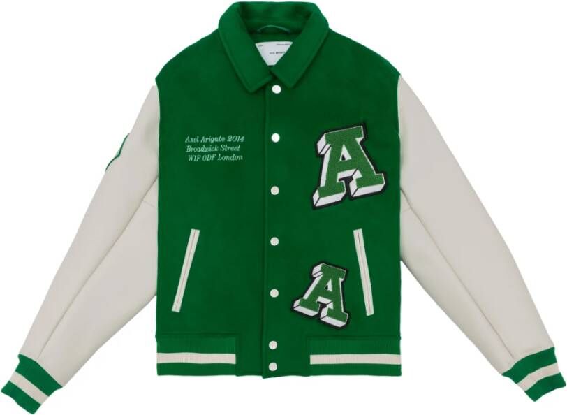 Axel Arigato Illusie varsity jas Groen Heren
