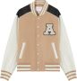 Axel Arigato Klimop varsity jas Beige Heren - Thumbnail 1