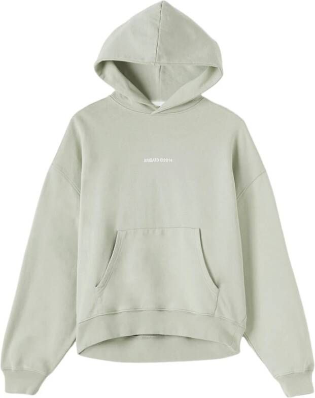 Axel Arigato Monogram Hoodie Beige Dames
