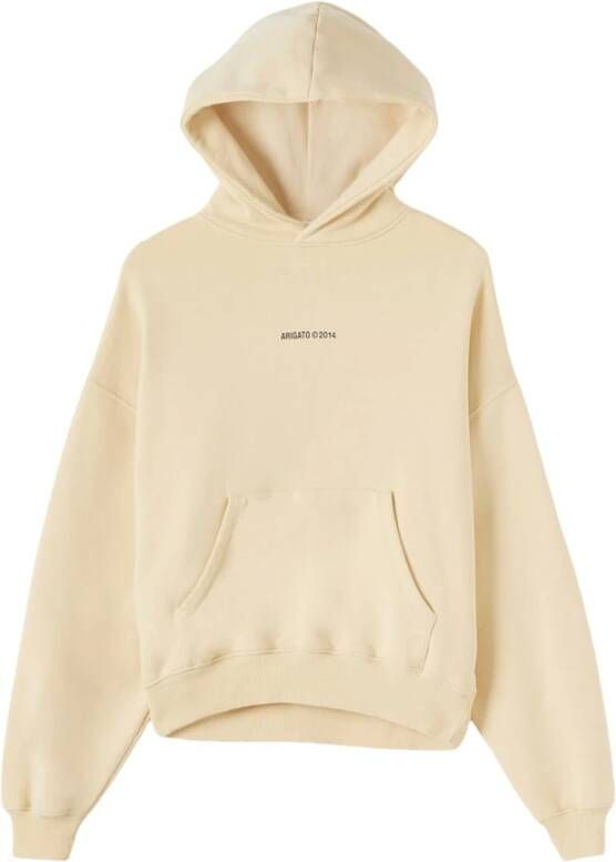 Axel Arigato Monogram Hoodie Yellow Dames