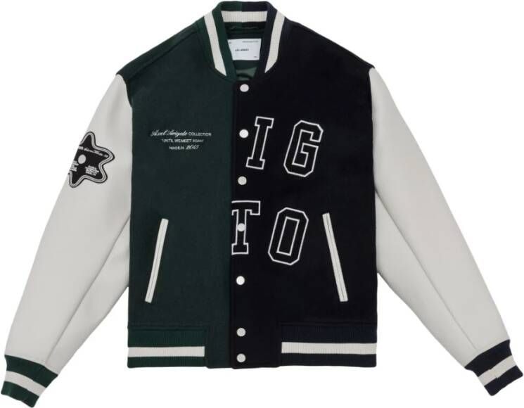 Axel Arigato Bomberjack van wolmix Black Heren
