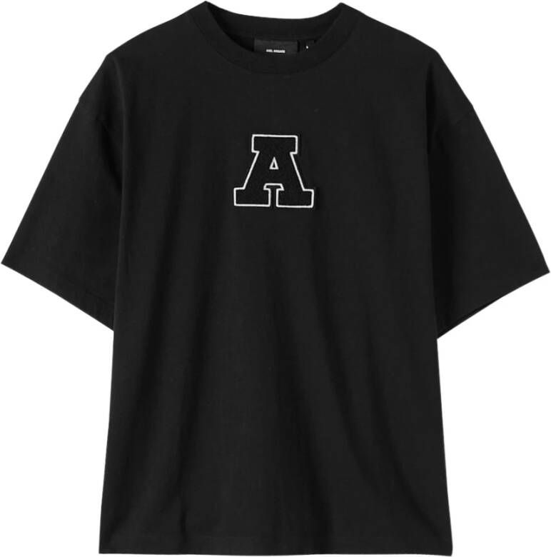 Axel Arigato Organisch Katoenen A T-Shirt Zwart Heren