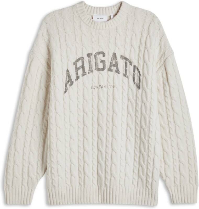 Axel Arigato Witte Prime Sweaters White Heren