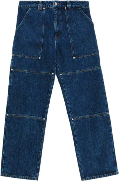 Axel Arigato Relaxed Fit Trace Jeans Blauw Heren