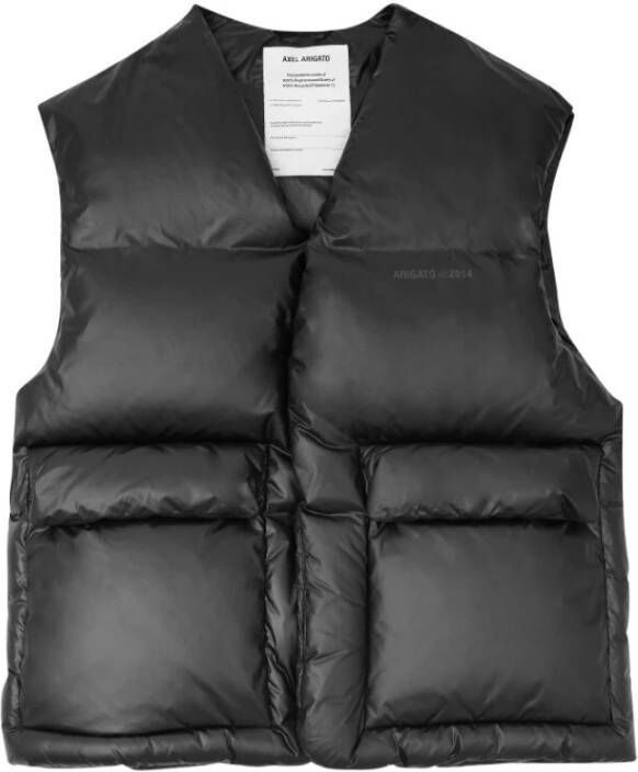 Axel Arigato Techno Down Vest Zwart Heren