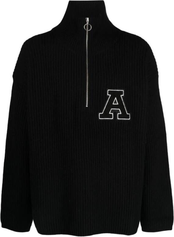 Axel Arigato Zwarte Sweaters Black Heren