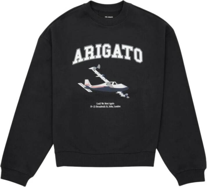 Axel Arigato Voyage Biologisch Katoenen Sweatshirt Gray Heren
