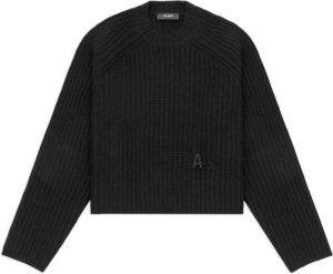 Axel Arigato Wise Slit Rib Sweater Zwart Dames