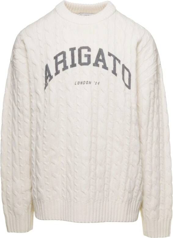 Axel Arigato Witte Prime Sweaters White Heren