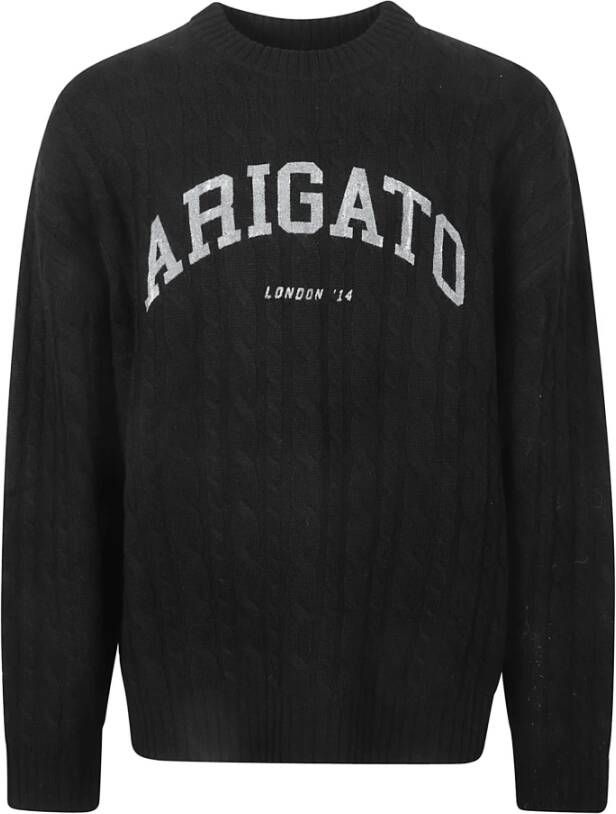 Axel Arigato Zwarte Sweaters Stijlvolle Collectie Black Heren