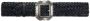 BA&SH Braid Zwart Leren Riem Zwart Dames - Thumbnail 1