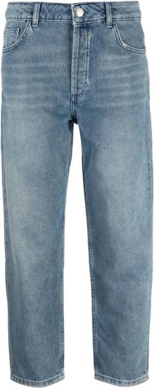 BA&SH Catalina Denim Straight Jeans Blauw Dames