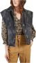 BA&SH Zwart Gewassen Denim Gilet Black Dames - Thumbnail 2