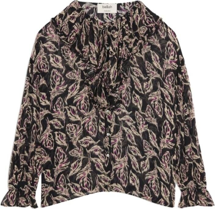 BA&SH Stijlvolle Blouse voor Dames GNY TOP Zwart Dames - Foto 3