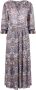 BA&SH Romantische Phoenix Maxi Jurk Beige Dames - Thumbnail 1