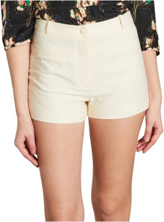 BA&SH Trousers Wit Dames