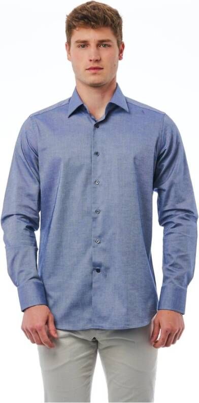 Bagutta Alledaagse t-shirts Blauw Heren