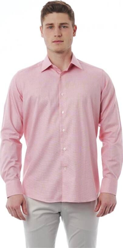 Bagutta Alledaagse t-shirts Roze Heren