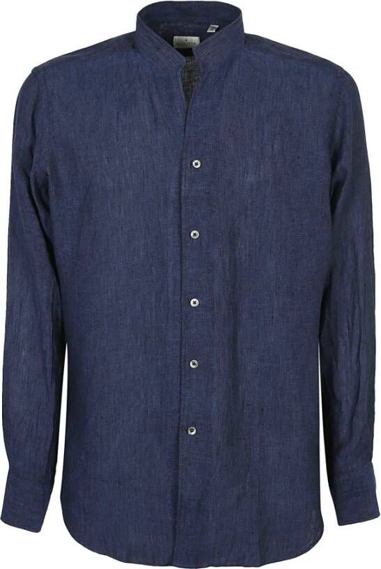 Bagutta Casual overhemd Blauw Heren