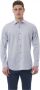 Bagutta Elegant grijs overhemd met Italiaanse kraag Gray Heren - Thumbnail 1