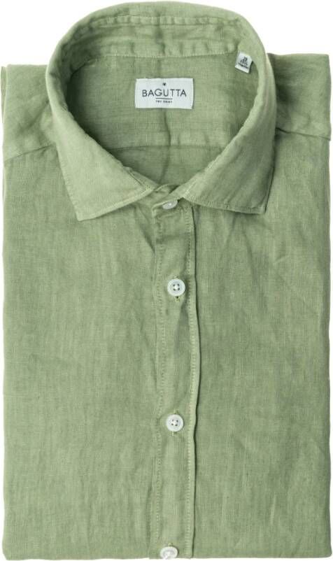 Bagutta Shirt Groen Heren