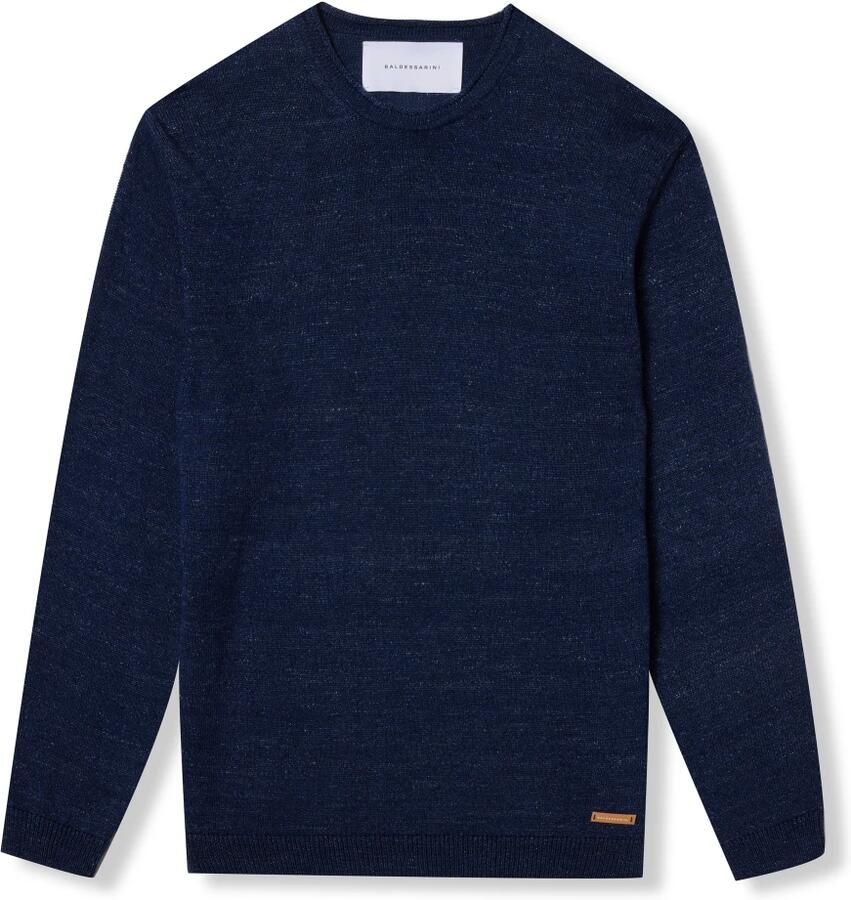 BALDESSARINI Gebreide pullover met linnen model 'Kevin'