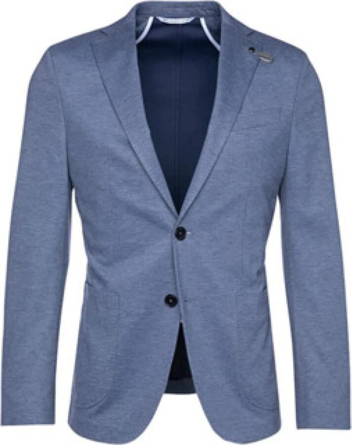 BALDESSARINI Slim fit 2-knoops colbert met broche model 'Seba' - Foto 2