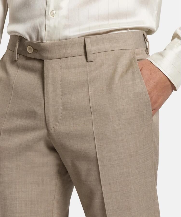 BALDESSARINI Stoffen broek van een mix van scheerwol en elastaan model 'Massa' - Foto 2