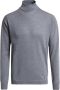 BALDESSARINI Basic Merino Pullover met opstaande kraag Grijs Heren - Thumbnail 1
