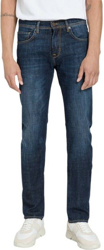 BALDESSARINI Slim-Fit Stretch Jeans Blue Heren - Foto 6