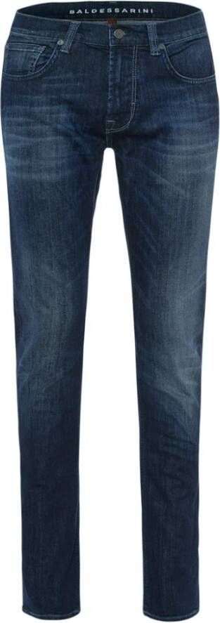 BALDESSARINI Tapered fit jeans met stretch model 'Jayden'