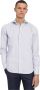 BALDESSARINI Stretch shirt Hugh with shark collar White Heren - Thumbnail 1