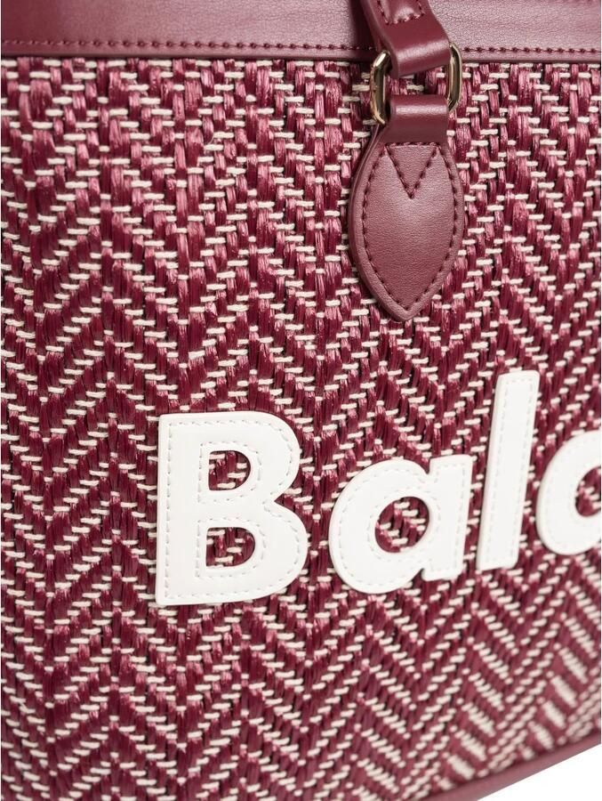 Baldinini Leren Tote Tas Red Dames - Foto 4