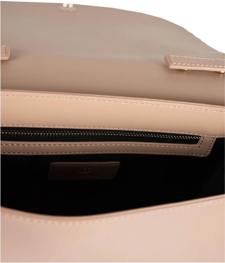 Baldinini Serena Leren Tas Beige Dames