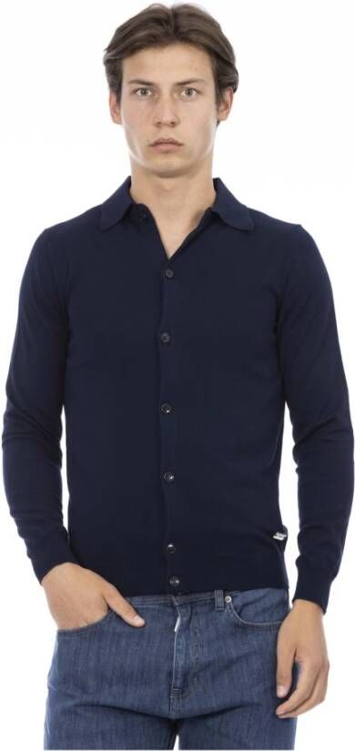 Baldinini Blauw Katoenen Overhemd Exclusief en Stijlvol Blauw Heren