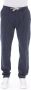 Baldinini Blauwe Katoenen Chino Broek met Trekkoordsluiting Blauw Heren - Thumbnail 1